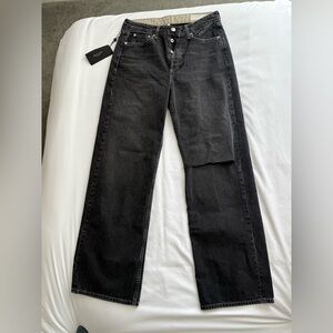 rag & bone Women's Logan Jeans in Black